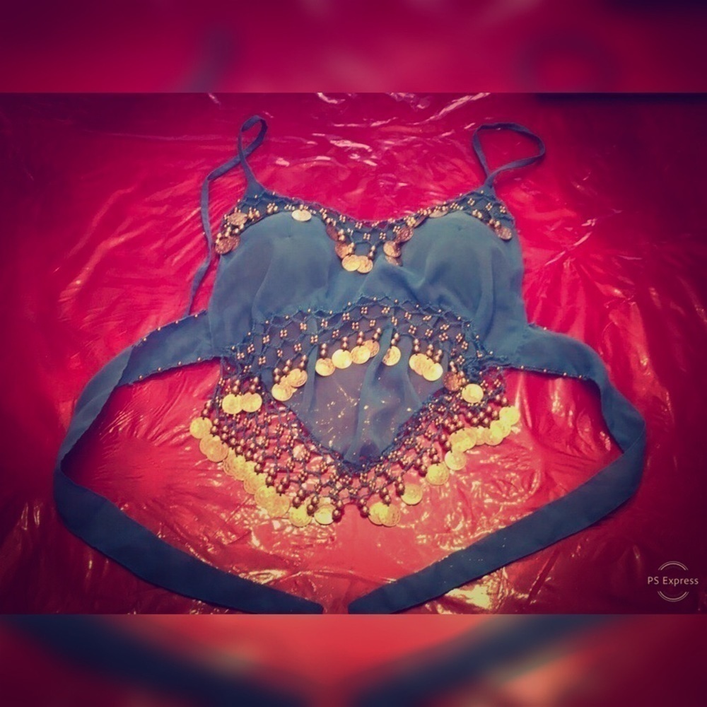 𝅺CROP Shirt /Belly dancing shirt